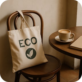 eco on chair